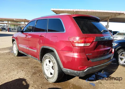 2012 Jeep Grand Cherokee Laredo from USA, damaged, VIN 1C4RJEAG7CC222986